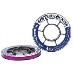 Fils fluorocarbone TroutHunter 0,285 mm - 0X