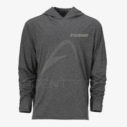 Tee shirt &agrave; capuche SAGE Sun Hoodie pepper XXL