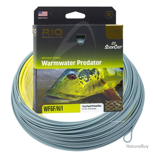 Soie RIO ELITE Warmwater Predator WF F/H/I WF10F/H/I