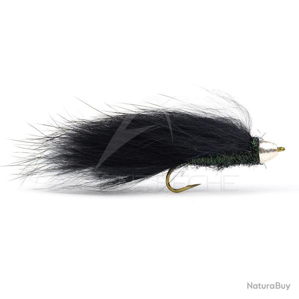 Mouche streamer STS Zonker Black H6