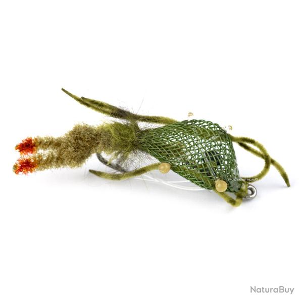 Mouche RIO Crabe Fiddler on the Reef olive H1