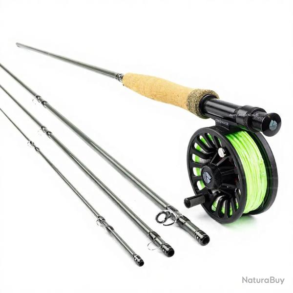 Pack Canne � mouche REDINGTON WRANGLER Trout 9' soie 5