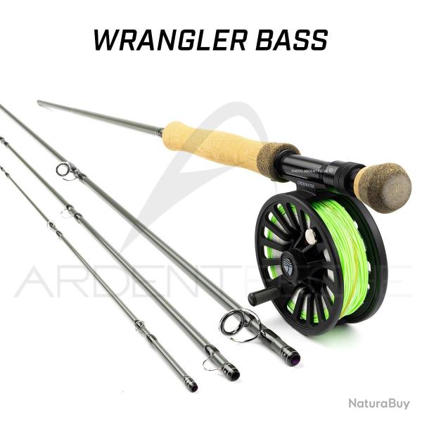 Pack Canne  mouche REDINGTON WRANGLER Bass 9' soie 7