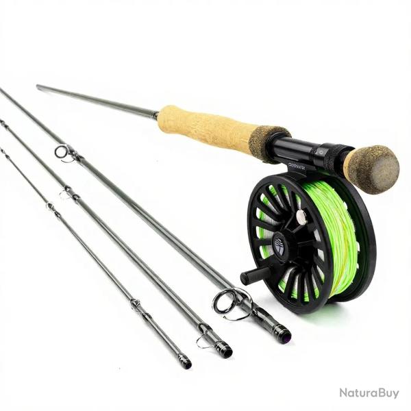 Pack Canne � mouche REDINGTON WRANGLER Bass 9' soie 7