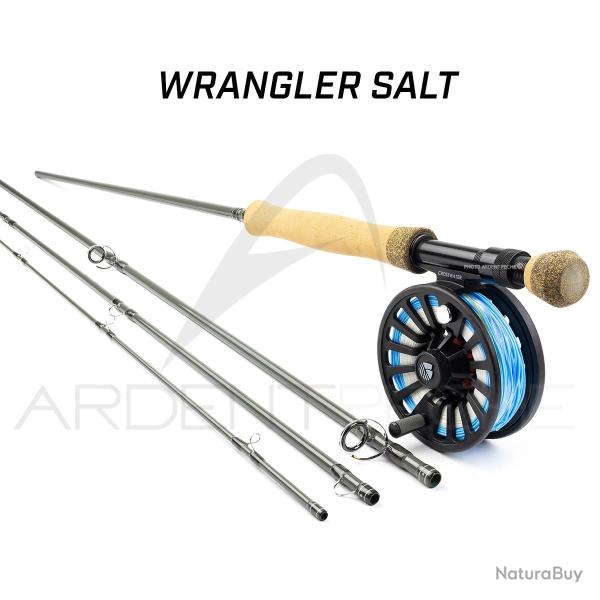Pack Canne � mouche REDINGTON WRANGLER Salt 9' soie 8