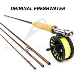 Pack Canne &agrave; mouche REDINGTON ORIGINAL Freshwater 9' soie 5