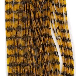 SiliLegs Semperfli Black and Gold Barred