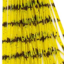 SiliLegs Semperfli Black yellow