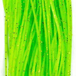 SiliLegs Semperfli Chartreuse and Silver Flake