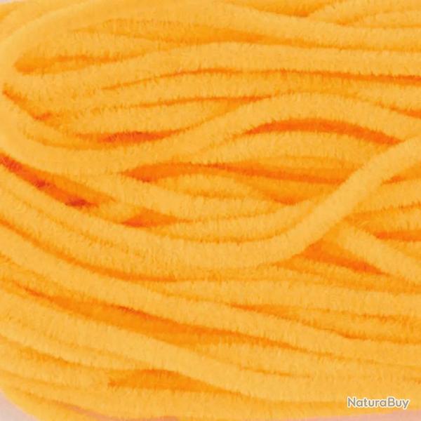 Suede Chenille Semperfli 1.5mm Fluoro orange