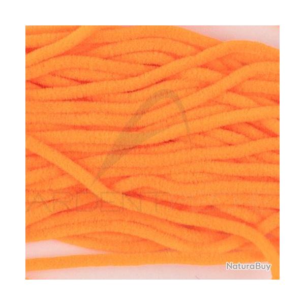Suede Chenille Semperfli 1.5mm Fluoro rouge