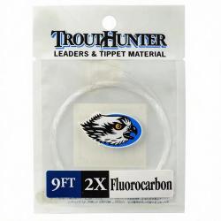 Bas de ligne fluorocarbone TroutHunter 9' (2.70m) 02X (0,330 mm)