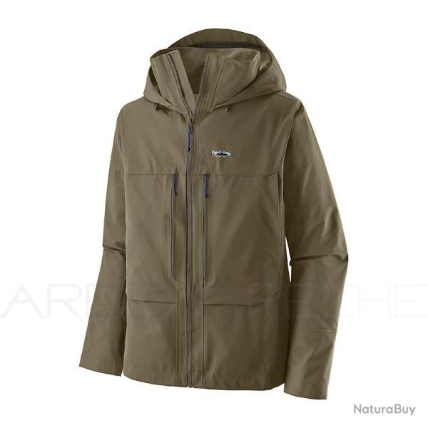 Veste PATAGONIA Men's Swiftcurrent wading jacket Sage Khaki XXL