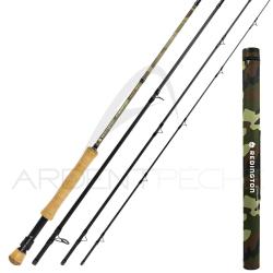 Canne &agrave; mouche REDINGTON PREDATOR CAMO 9' soie 6 (4 brins)