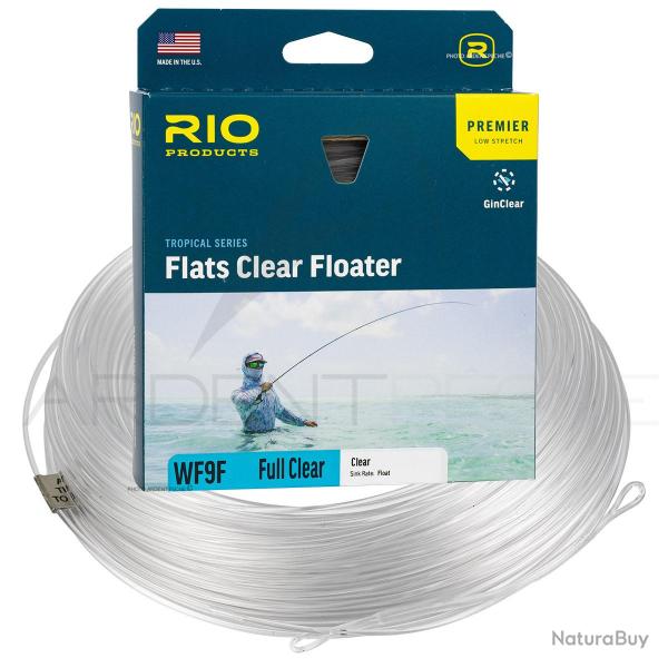 Soie RIO PREMIER Flats Clear Flottante WF8F