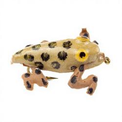 Mouche r&eacute;aliste Grenouille tan H8