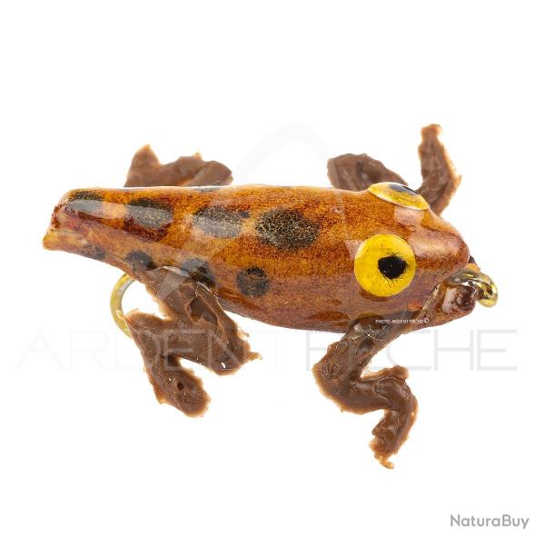 Mouche r�aliste Grenouille marron H8