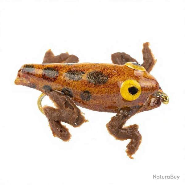 Mouche r�aliste Grenouille marron H8