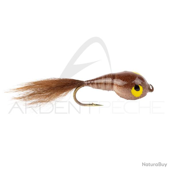 Mouche r�aliste T�tard marron H10