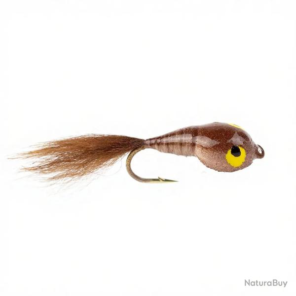 Mouche r�aliste T�tard marron H10