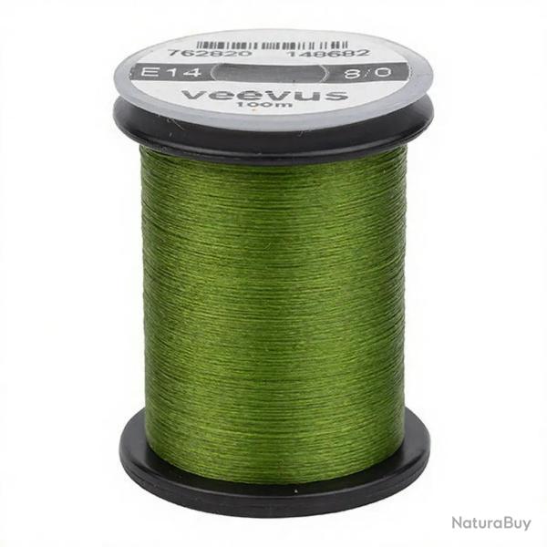 Fils de montage VEEVUS 8/0 (E14) Olive