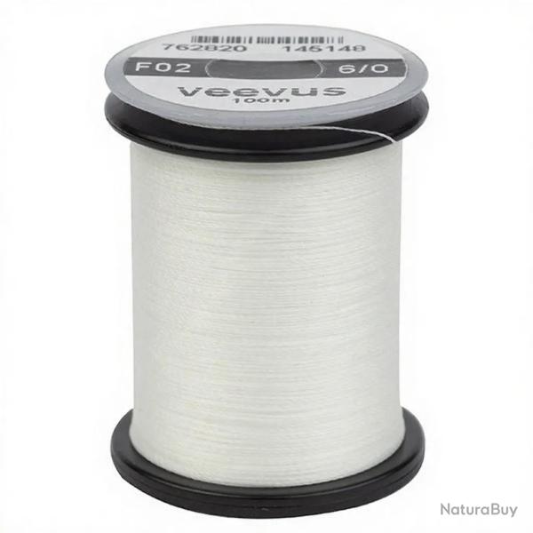 Fils de montage VEEVUS 6/0 (F02) Blanc