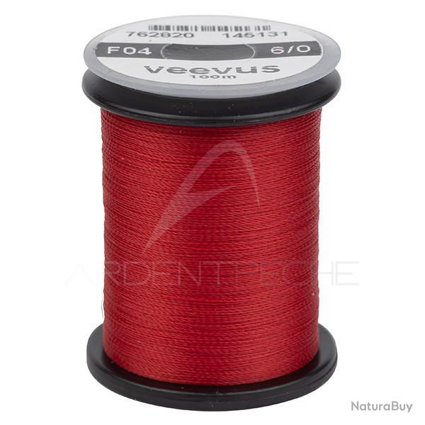 Fils de montage VEEVUS 6/0 (F04) Rouge