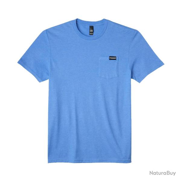 Tee shirt SAGE Logo Pocket Tee Heather Royal