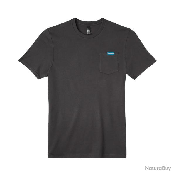 Tee shirt SAGE Logo Pocket Tee Charcoal
