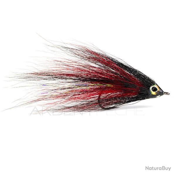 Mouche STS Brochet pikerbuck noir/rouge H6/0