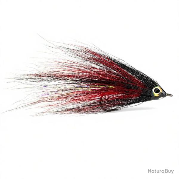 Mouche STS Brochet pikerbuck noir/rouge H6/0