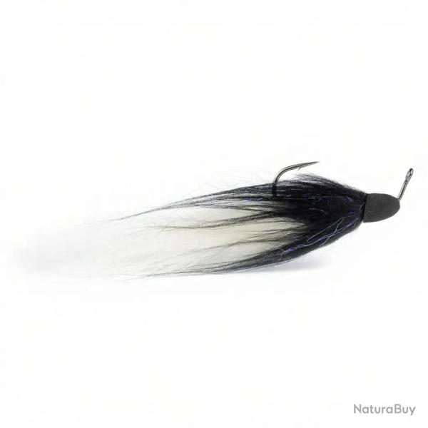 Mouche STS Brochet suspending noir/blanc H4/0