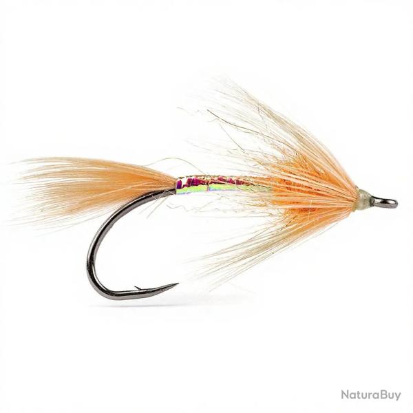 Mouche STS Truite de mer Light shrimp rose H8