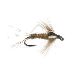 Mouche STS nymphe mouche de mai marron H14