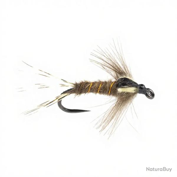 Mouche STS nymphe mouche de mai marron H16
