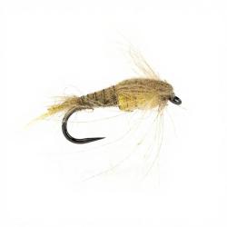 Mouche STS nymphe mouche de mai tan H16
