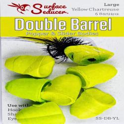 T&ecirc;te de popper double Jaune chartreuse Petit