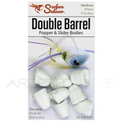 T&ecirc;te de popper double Blanc Petit