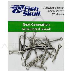 Hampe articul&eacute;e FISH-SKULL 20 mm