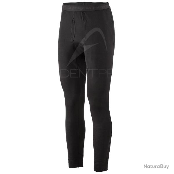 Pantalon sous-v�tement PATAGONIA Men's Capilene Midweight Bottoms Black XXL