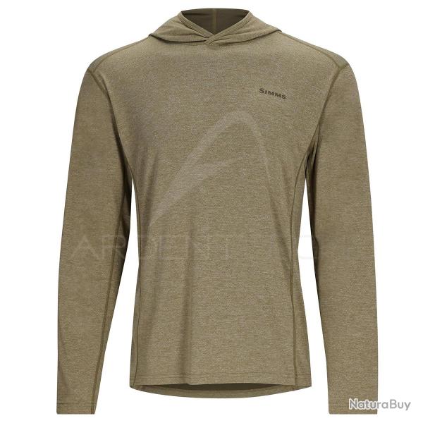 Sweat SIMMS BugStopper Hoody Bay Leaf Heather XL