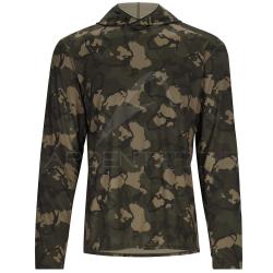 Sweat SIMMS Bugstopper SolarFlex Hoody Regiment Camo Olive Drab 3XL