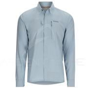 Chemise Simms Manches Longues Coupe Sèche Homme – Grise, Taille M, Pour La Pêche