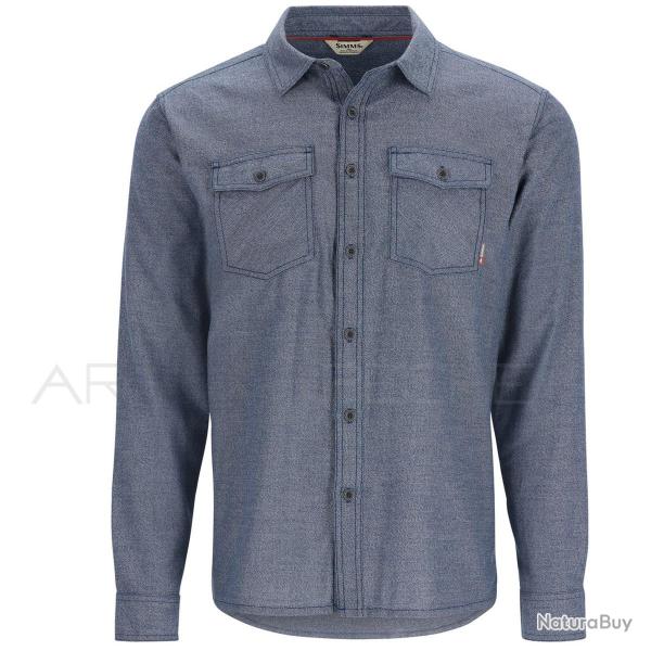 Chemise SIMMS Shoal Flannel Shirt Midnight