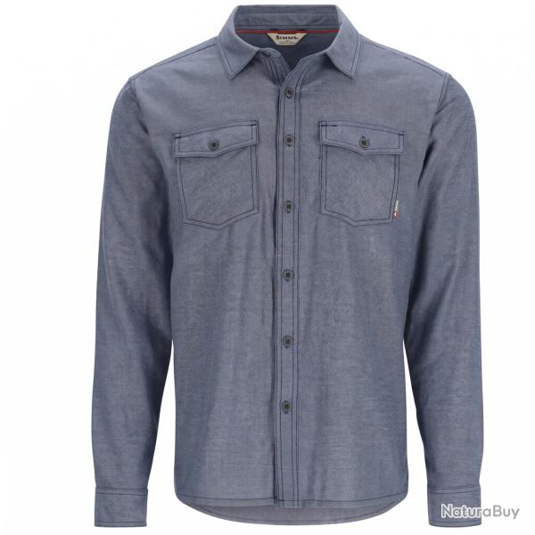Chemise SIMMS Shoal Flannel Shirt Midnight
