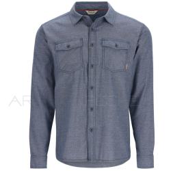 Chemise SIMMS Shoal Flannel Shirt Midnight XXL
