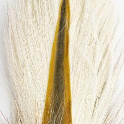 Bucktail queue de daim Large blanc naturel