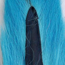 Bucktail queue de daim Large fluo bleu