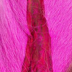 Bucktail queue de daim Large Fluo rose