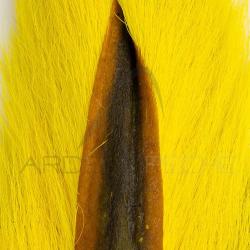Bucktail queue de daim Large Jaune